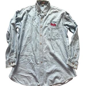 Casual Button Down Shirt - Light Blue